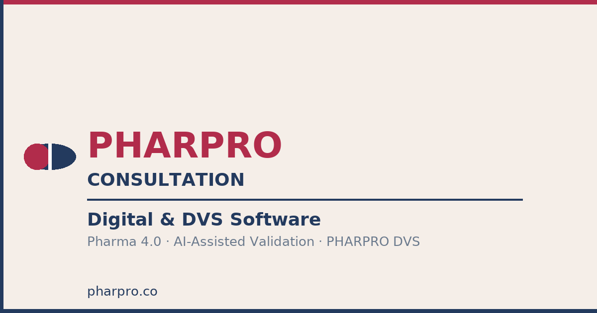 Pharmaceutical Validation Software | PHARPRO DVS